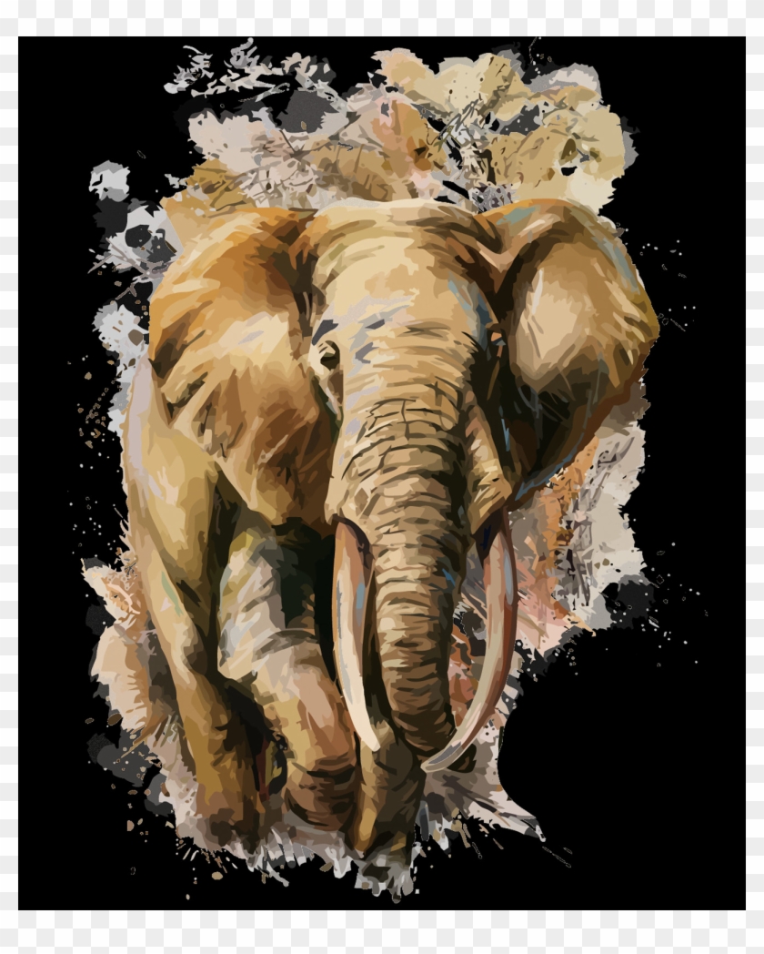 Wild Animal Watercolor Painting Clipart