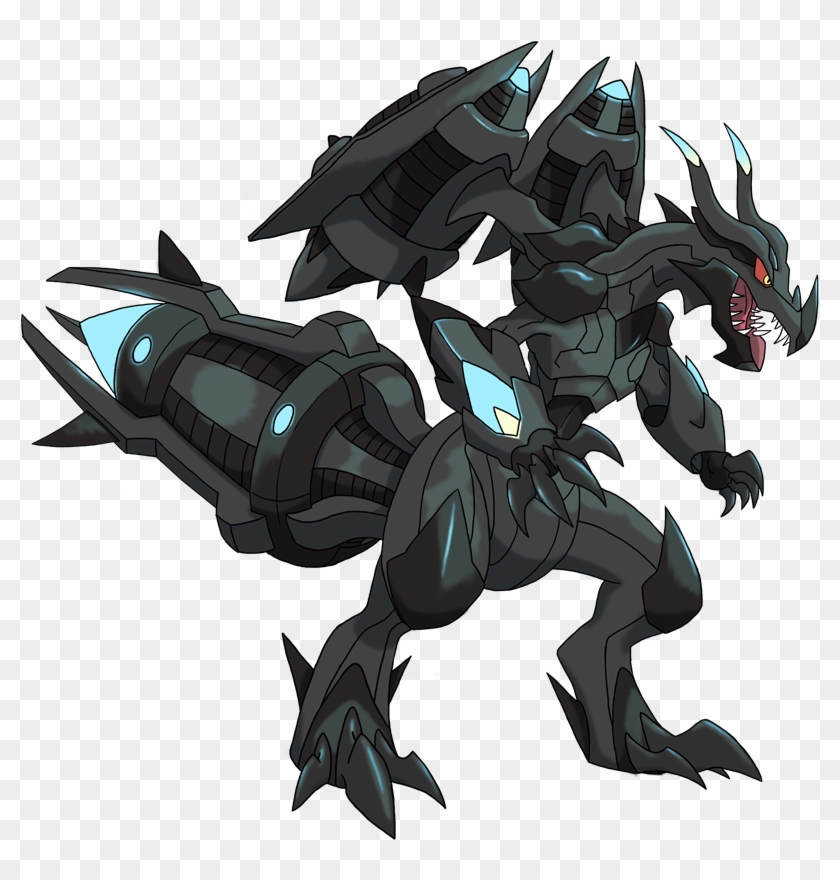 Zekrom Shiny Clipart