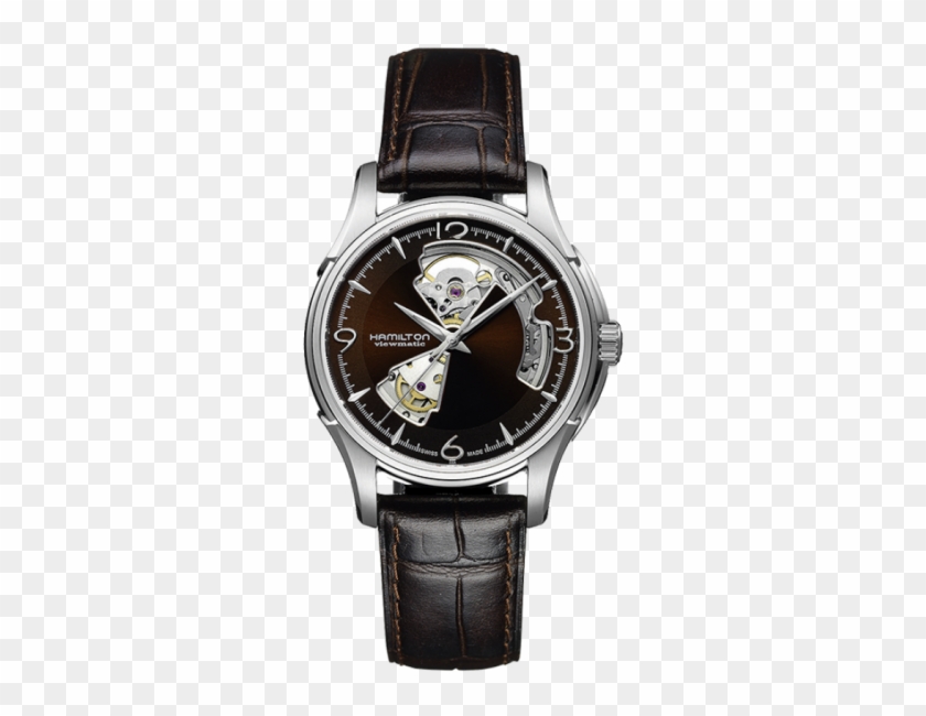 Hamilton Jazzmaster Open Heart Black Clipart