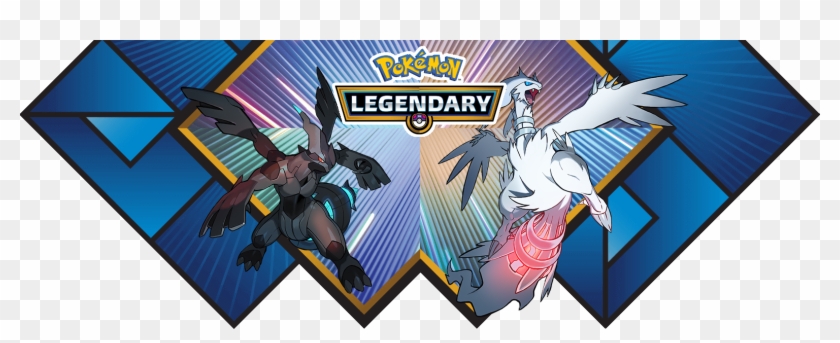 Zekrom Reshiram 2018 Pokemon Legendary Clipart