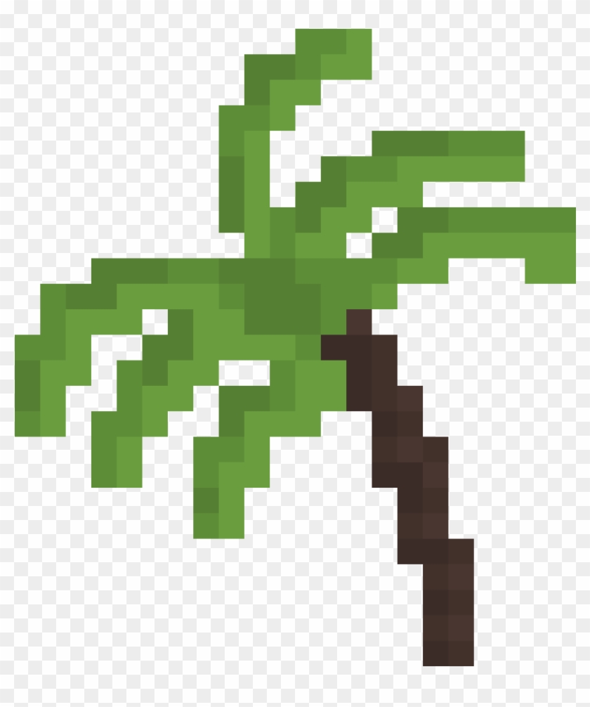 Tropical Palm Tree Icon - Cartoon Clipart