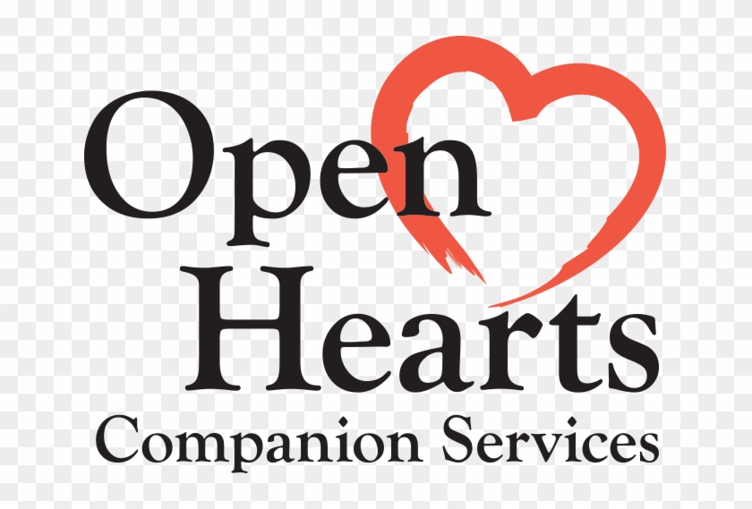 Open Hearts Companion Services - Heart Clipart #5911971