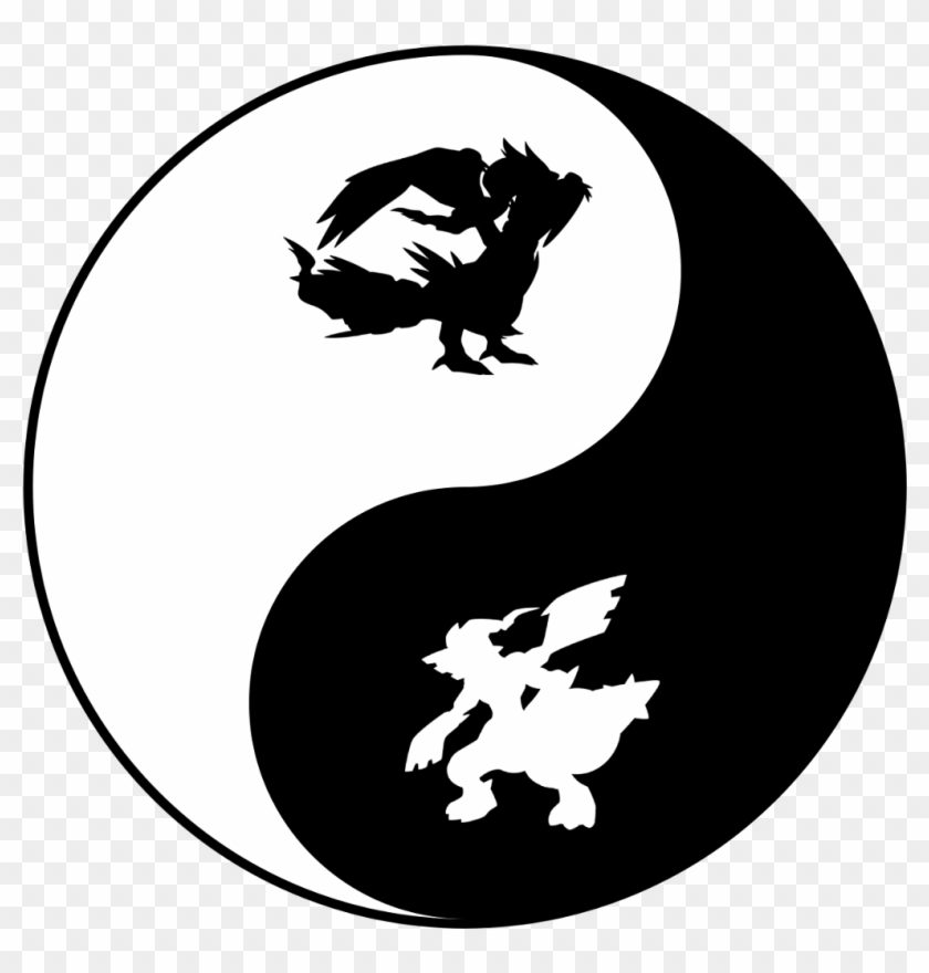 Yin Yang De Animales Clipart