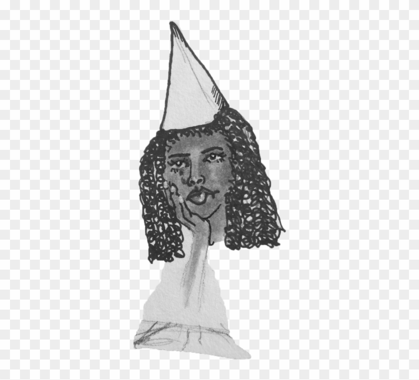 I'm Not White Do You Think I'm Dumb - Sketch Clipart