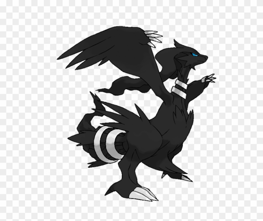 Black Reshiram Clipart