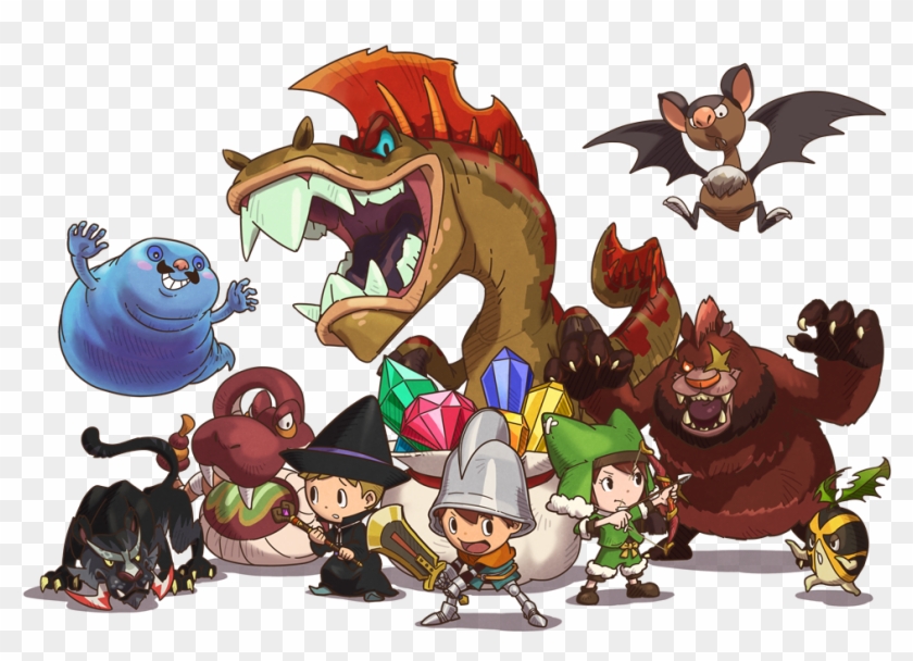 Fantasy Life Art - Fantasy Life Monsters Clipart #5913060