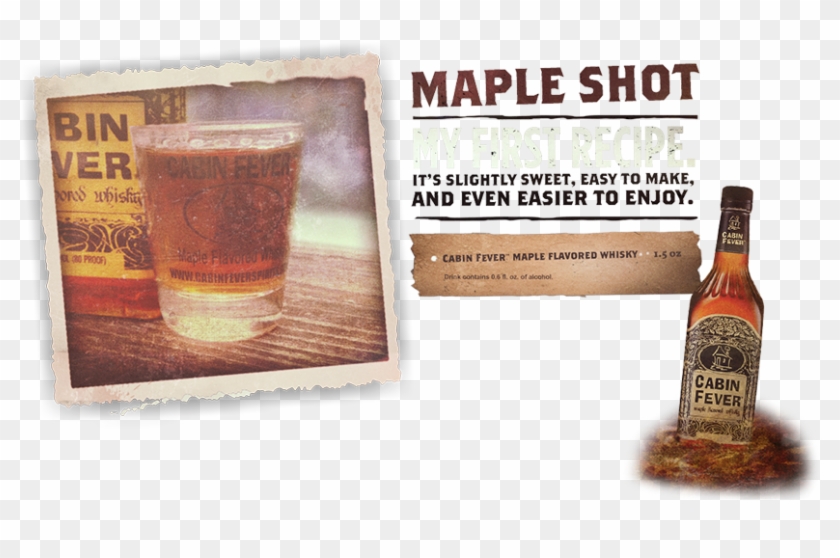 Cabin Fever Blended Maple Flavored Whisky - Cabin Fever Maple Flavored Whisky Clipart #5913188
