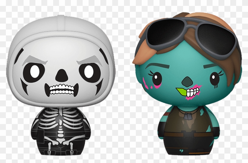 Buy Pint Size Heroes 2 Pack Fortnite Skull Trooper - Pint Size Heroes Fortnite Clipart #5913618