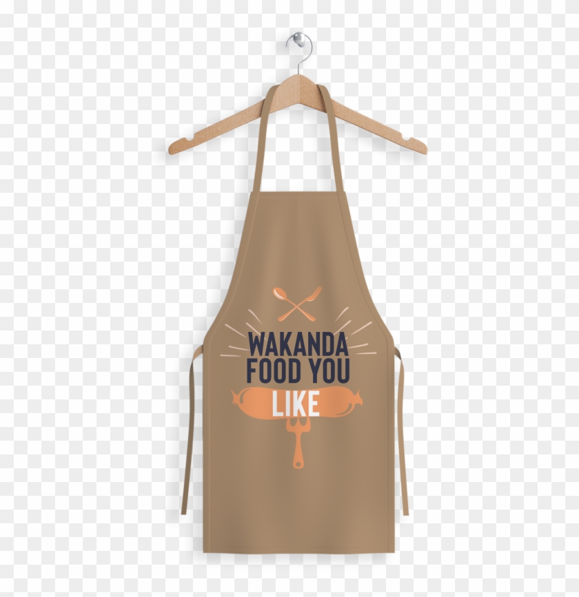 D Brown - Wakanda Food You Like Apron Clipart #5913811