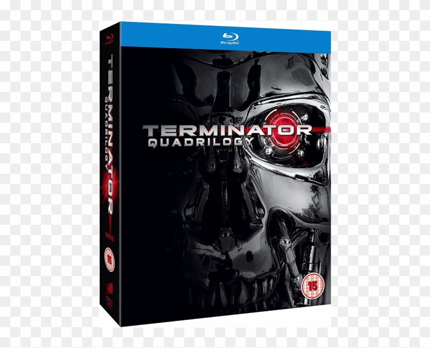Terminator Quadrilogy Blu Ray Clipart