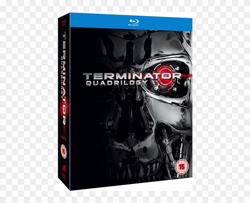 Terminator Quadrilogy Blu Ray Clipart #5913990