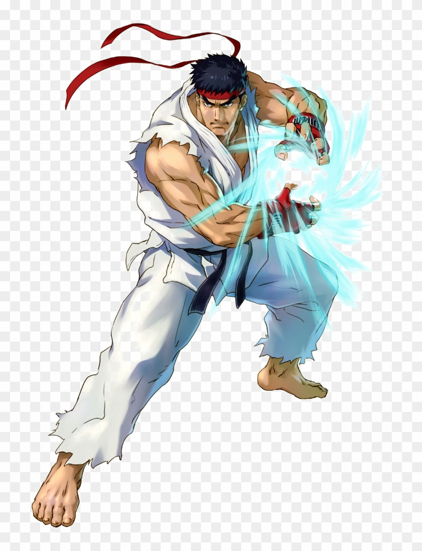 Ryu Transparent Image - Ryu Street Fighter Png Clipart
