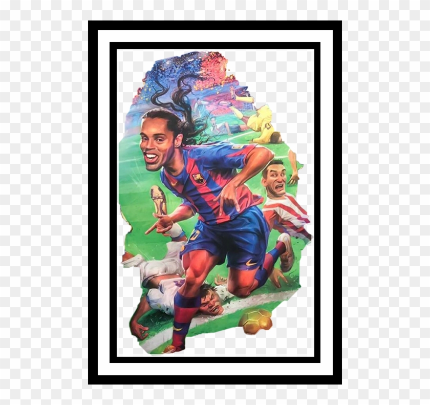 Ronaldinho Sticker - Camaleao Art Ronaldinho Clipart #5914714