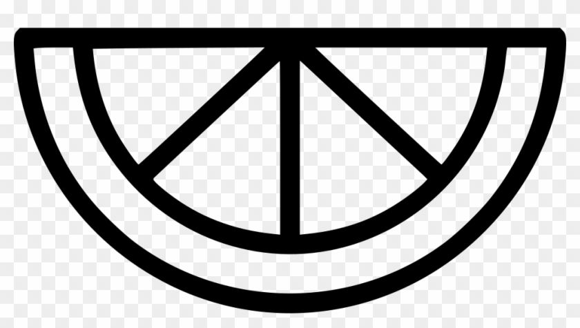 Lemon Lime Piece Citrus Comments - Outline Image Of Lemonade Clipart #5914821