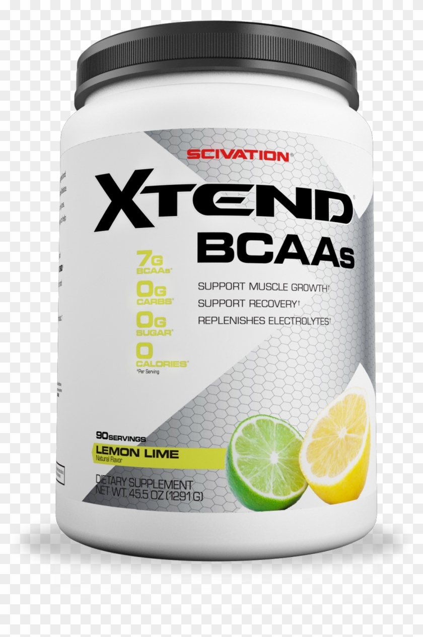 Scivation Xtend Bcaa Powder, Lemon-lime, 90 Servings - Xtend Bcaa Strawberry Kiwi 90 Servings Clipart