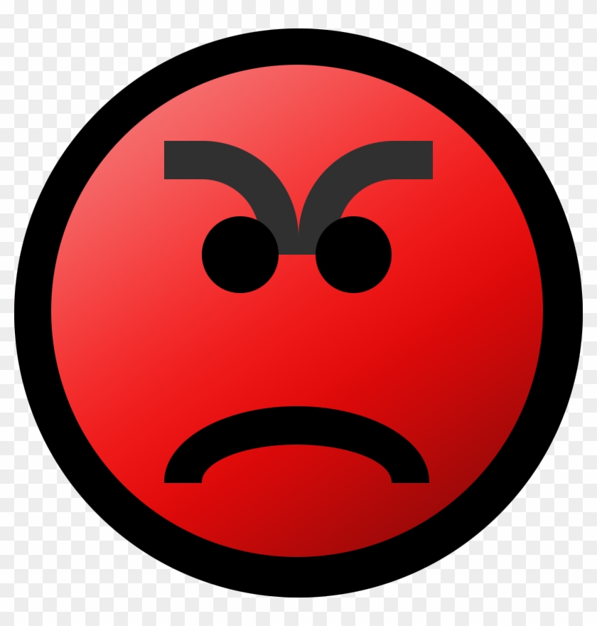 Mad Smiley - Clip Art - Png Download #5915034