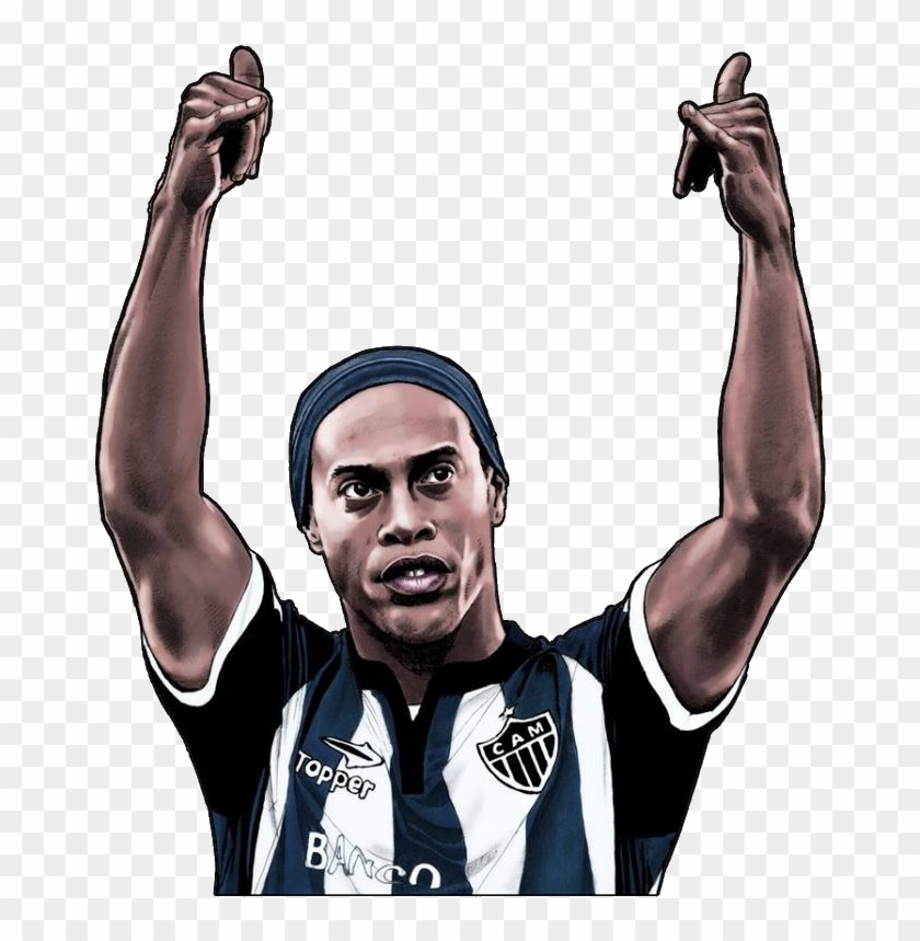 587kib, 727x960, Ronaldinho - Ronaldinho Anime Clipart