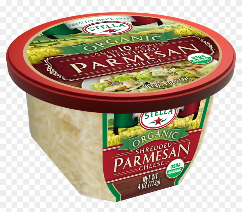 Organic Shredded Parmesan Cheese - Convenience Food Clipart #5915470