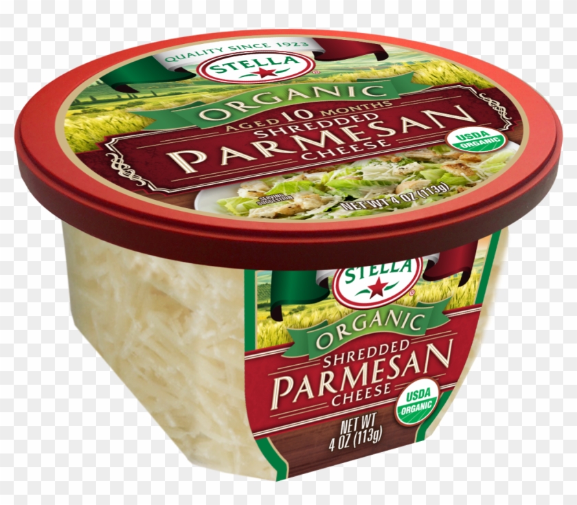 Organic Shredded Parmesan Cheese - Convenience Food Clipart
