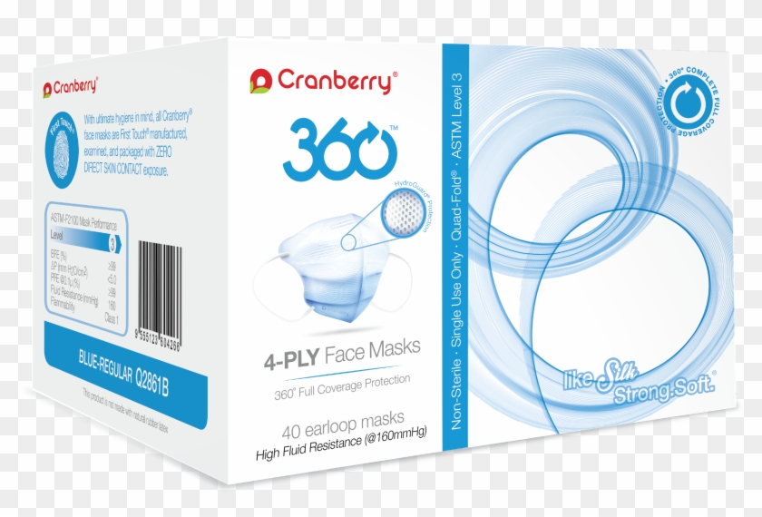 View Larger - Cranberry Face Masks Clipart #5915532