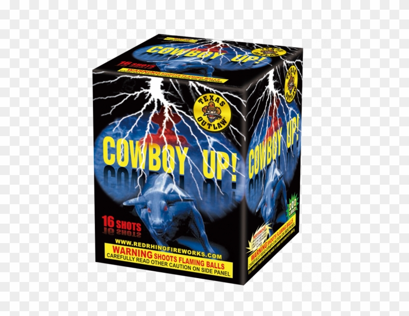 Cowboy Up - Texas Outlaw Fireworks Clipart