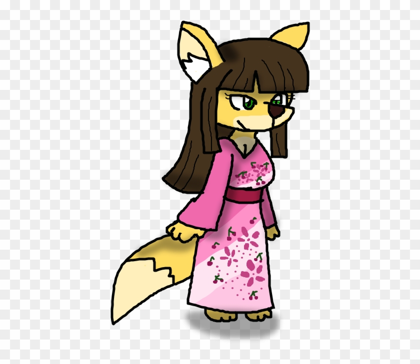 Akemi Undertale Youkai - Cartoon Clipart