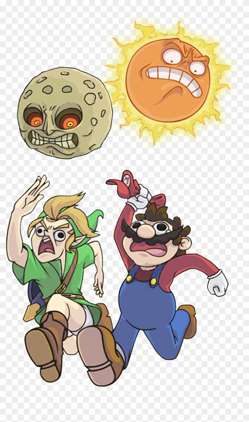 Link And Mario Fan Art Clipart