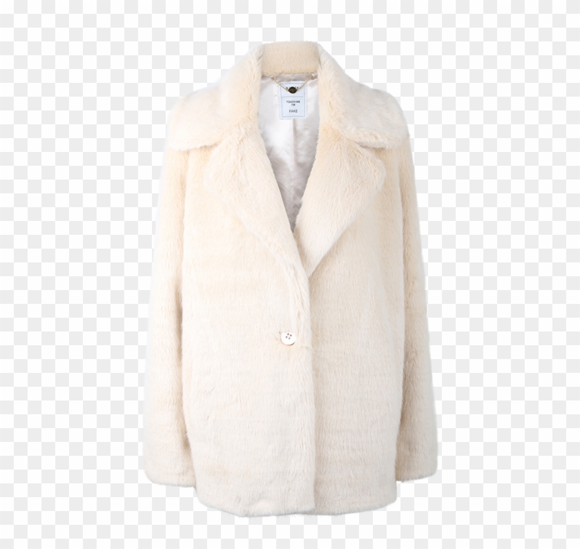 White Fur Coat Transparent Clipart #5917339