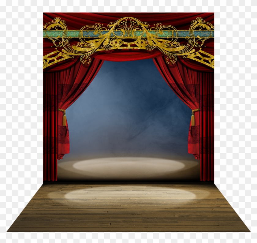 3 Dimensional View Of - Stage Clipart #5918041