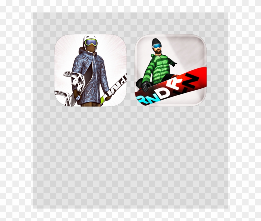 Mytp Ski, Freeski And Snowboard Bundle 1 On The App - Snowboard Clipart