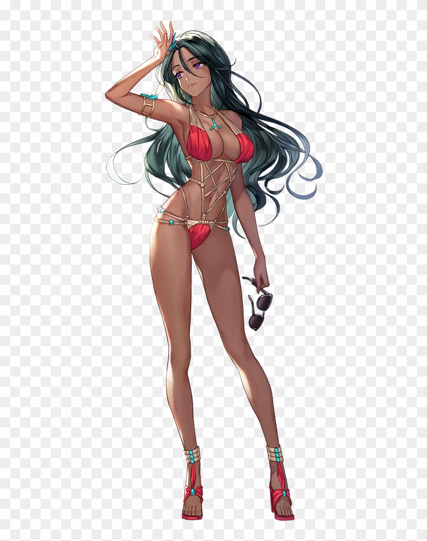 Laudia Swimsuit - Laudia Kings Raid Clipart