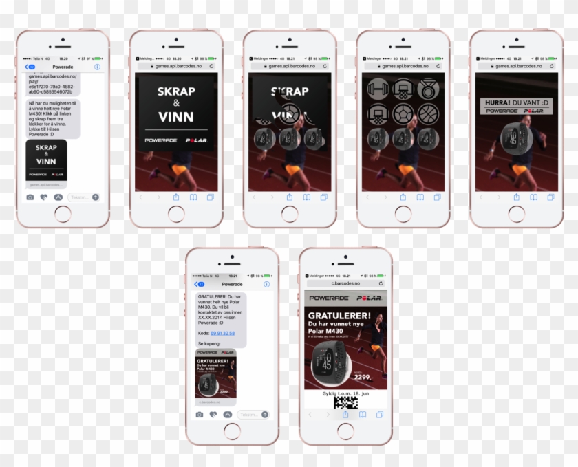 Across The Retailer´s Stores Powerade Activated Their - Iphone Clipart #5918885