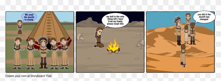 The Legend Of The Bluebonnet - Cartoon Clipart