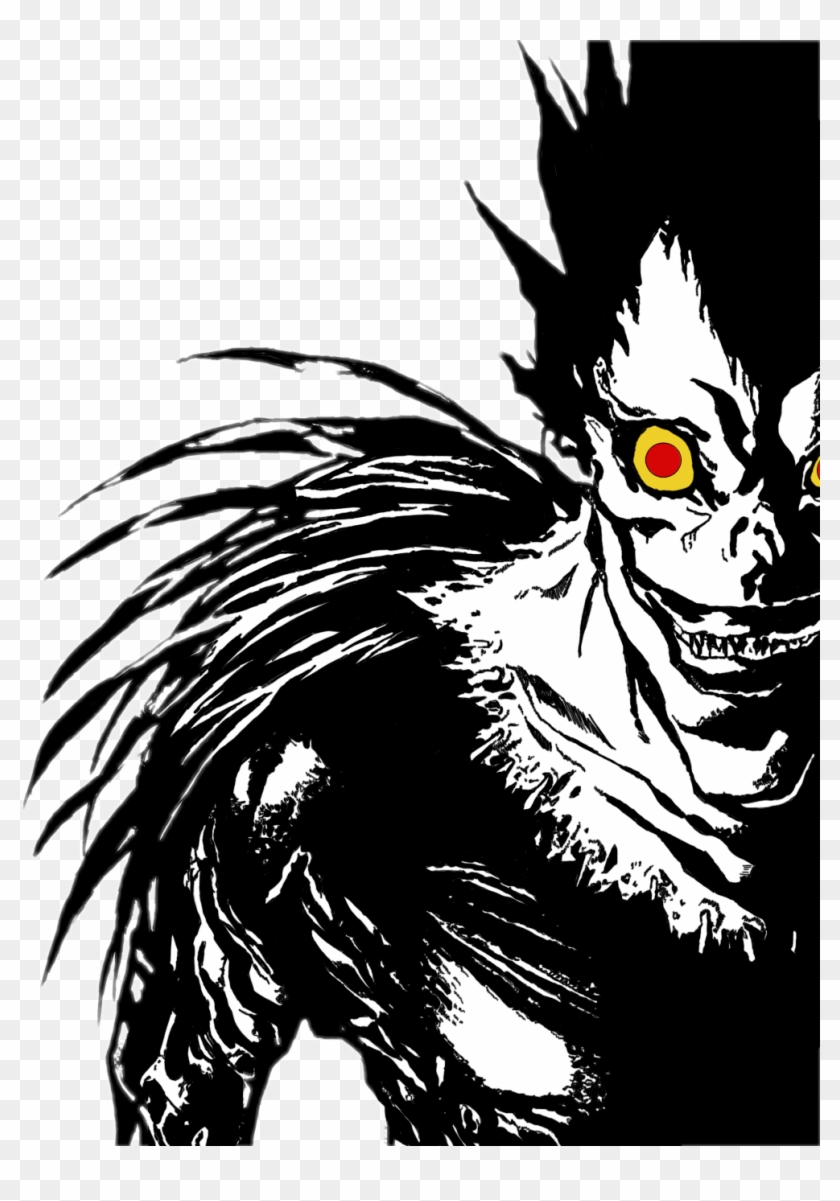 #ryuk #deathnote #freetoedit - Death Note Wallpaper Ryuk Clipart