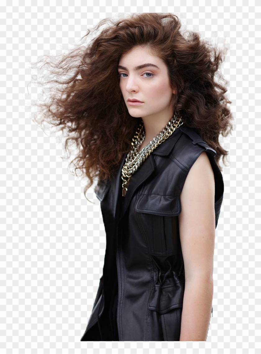 Lorde Elle 2014 Photoshoot02 - Lorde Yellow Flicker Beat Album Cover Clipart