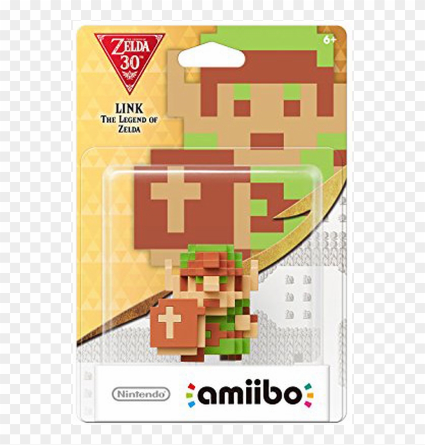 Zelda 8 Bit Amiibo Clipart #5919549