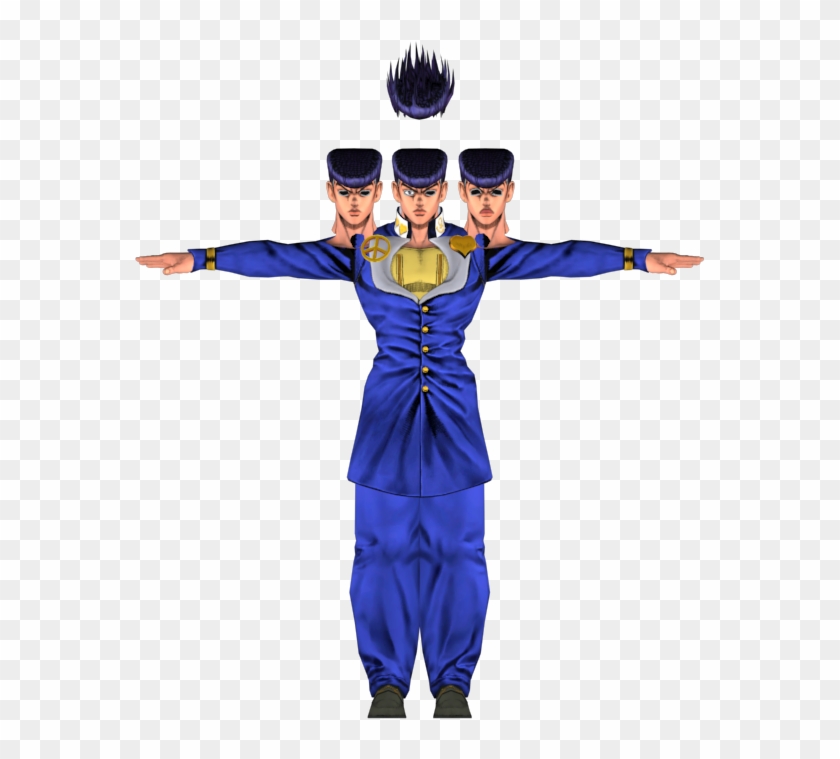 I Have The Asb Model Of Josuke As Fbx/dae Files, Including - Performance Clipart #5919641