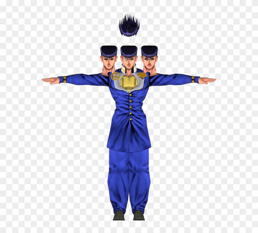 I Have The Asb Model Of Josuke As Fbx/dae Files, Including - Performance Clipart