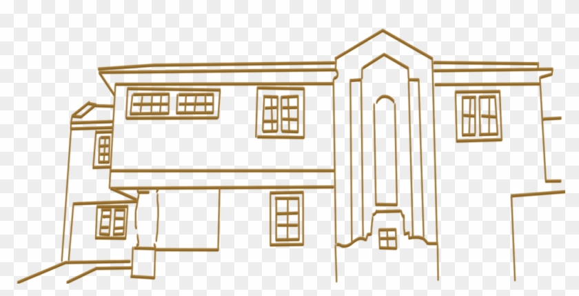 Draw Of The Pousada Lorde Inglês - Desenho De Pousada Clipart