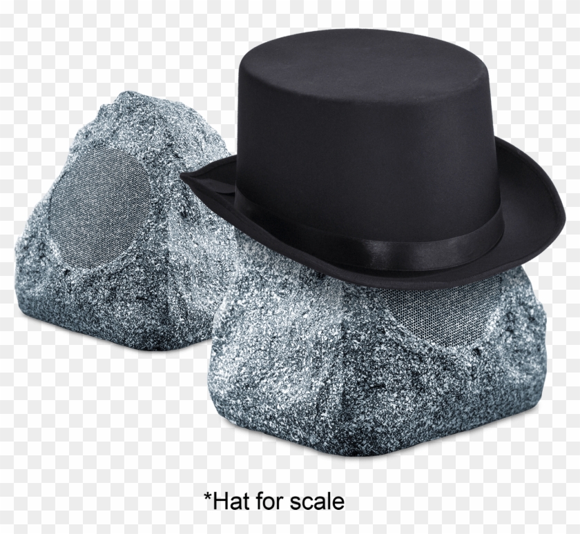 Outdoor Rock Speakers - Fedora Clipart #5920037