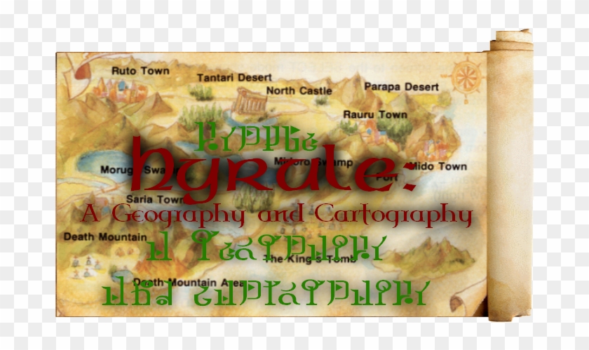 A - Zelda 2 Map Clipart #5920066
