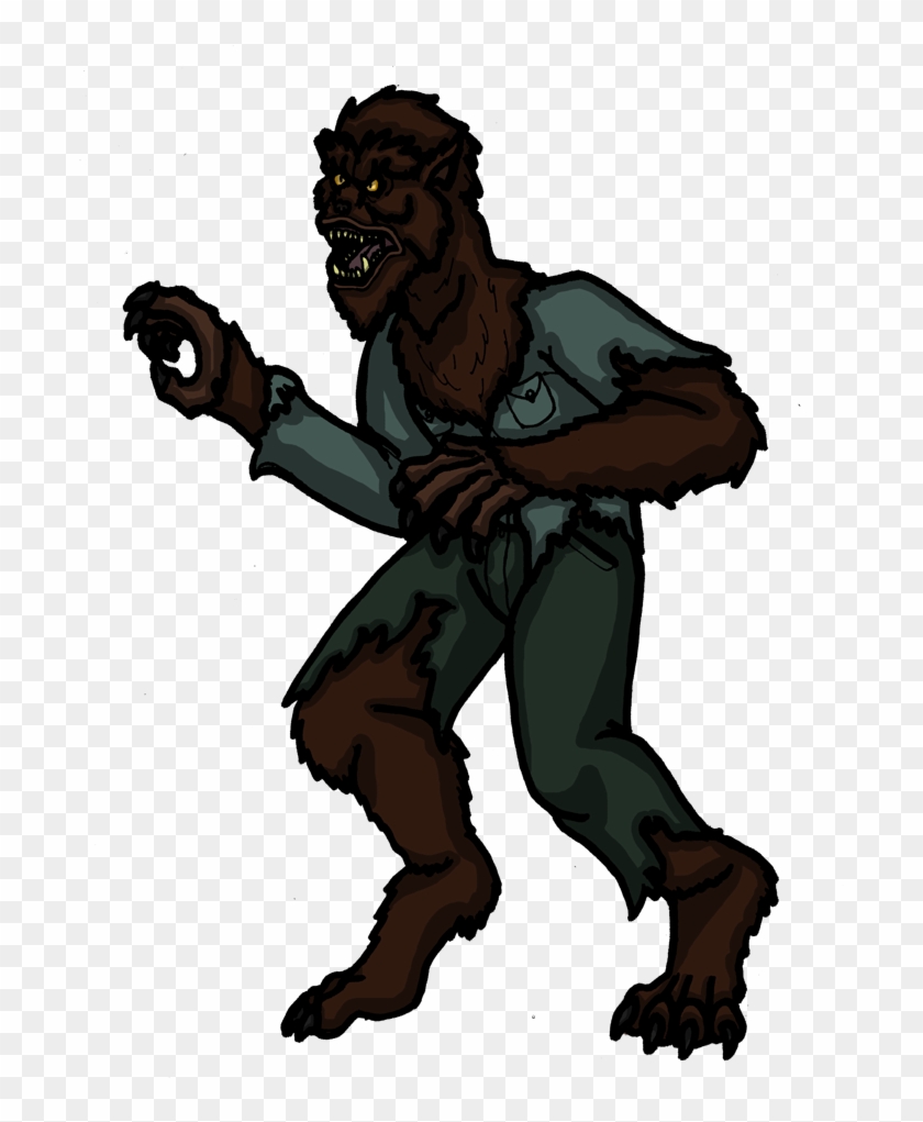Wolfman Png - Wolf Man Png Transparent Clipart #5920199