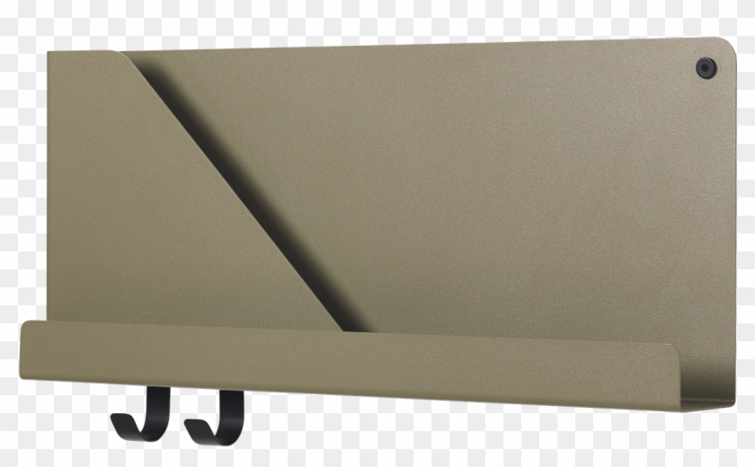 With The Look Of Folded Paper Yet Made In Steel, The - Muuto Folded Shelf Clipart