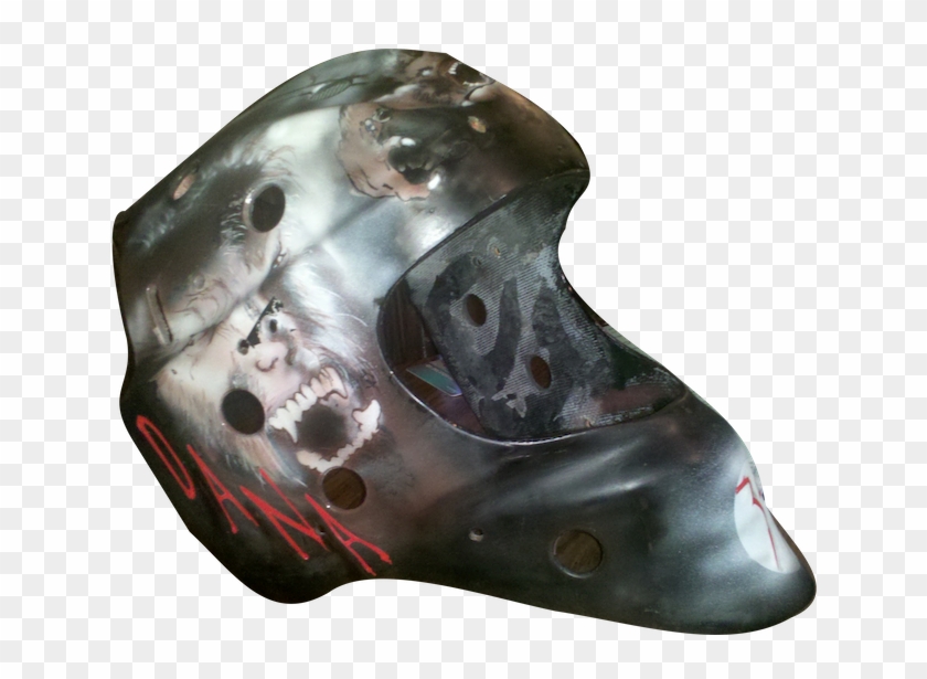 Click To Enlarge Image Wolfmanrightpng - Goaltender Mask Clipart