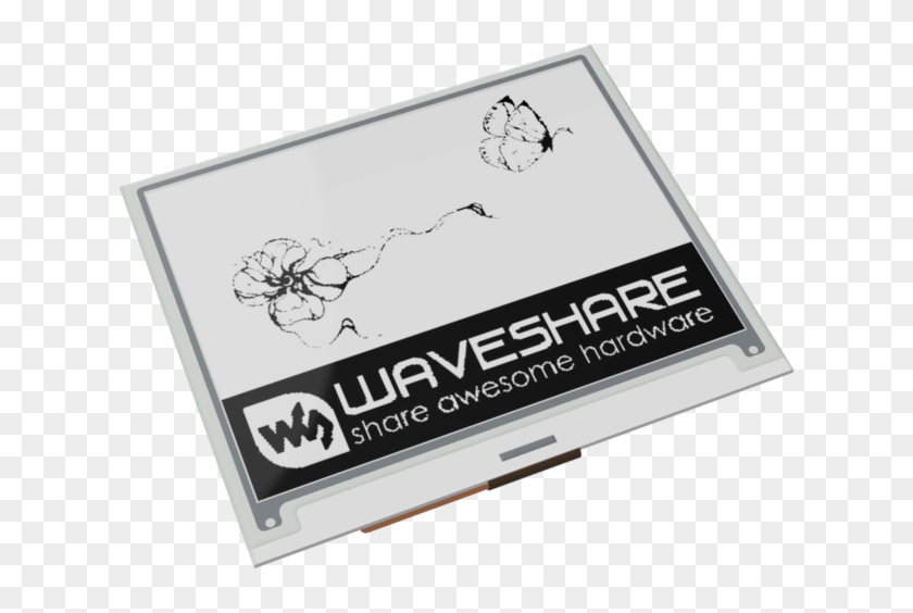 2 E Ink E Paper - Solid-state Drive Clipart #5920634