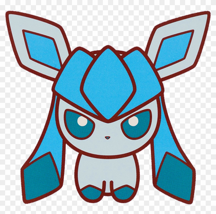 Mirai E Jump - Chibi Glaceon Clipart