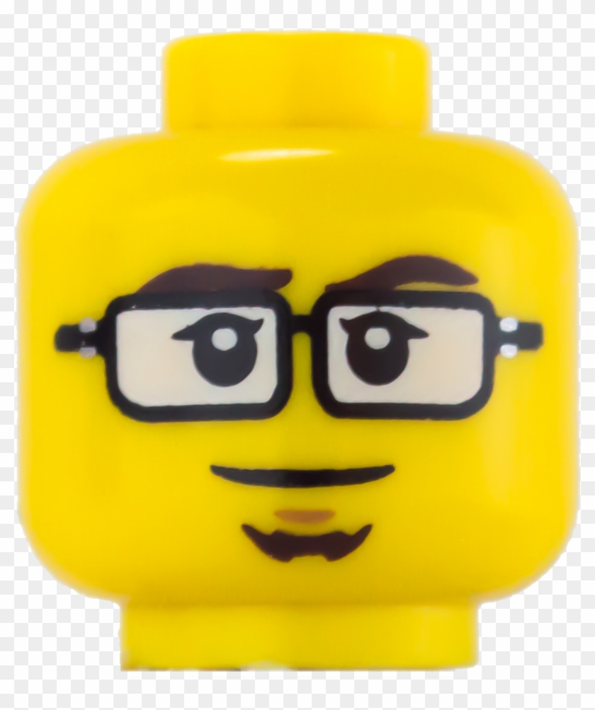 Female Lego Head Glasses Clipart #5920848