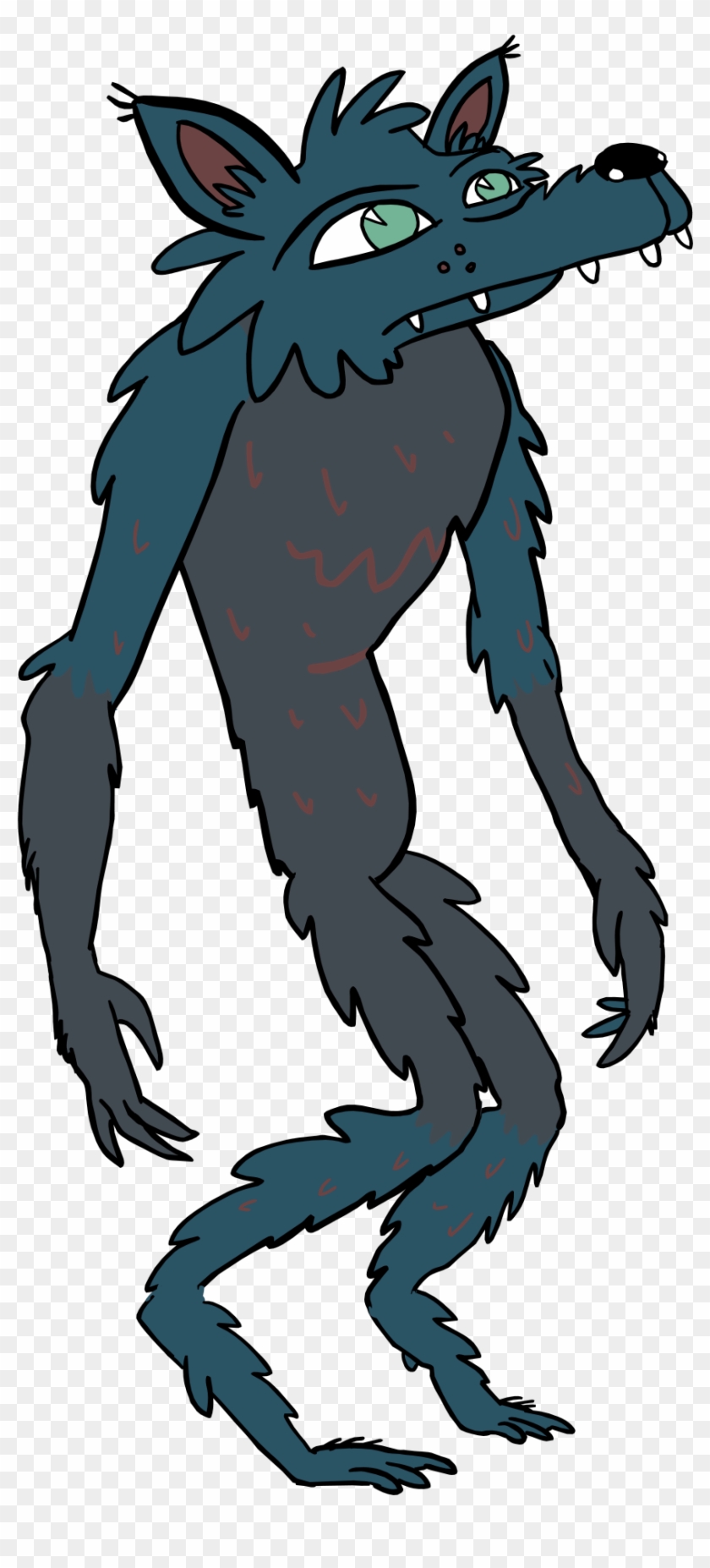 Wolfman - Illustration Clipart #5921070
