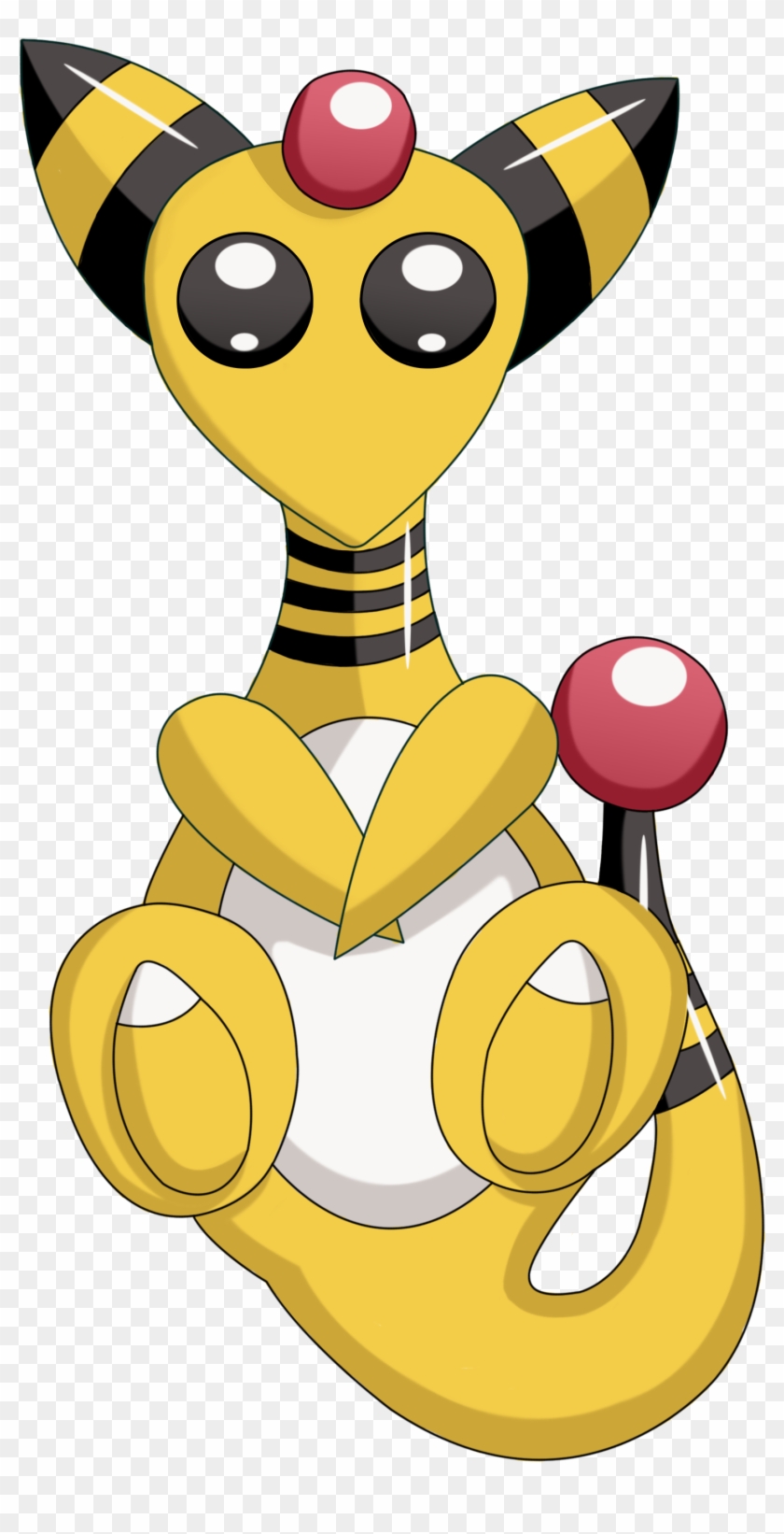 Ampharosbookmark Original - Cartoon Clipart #5921292