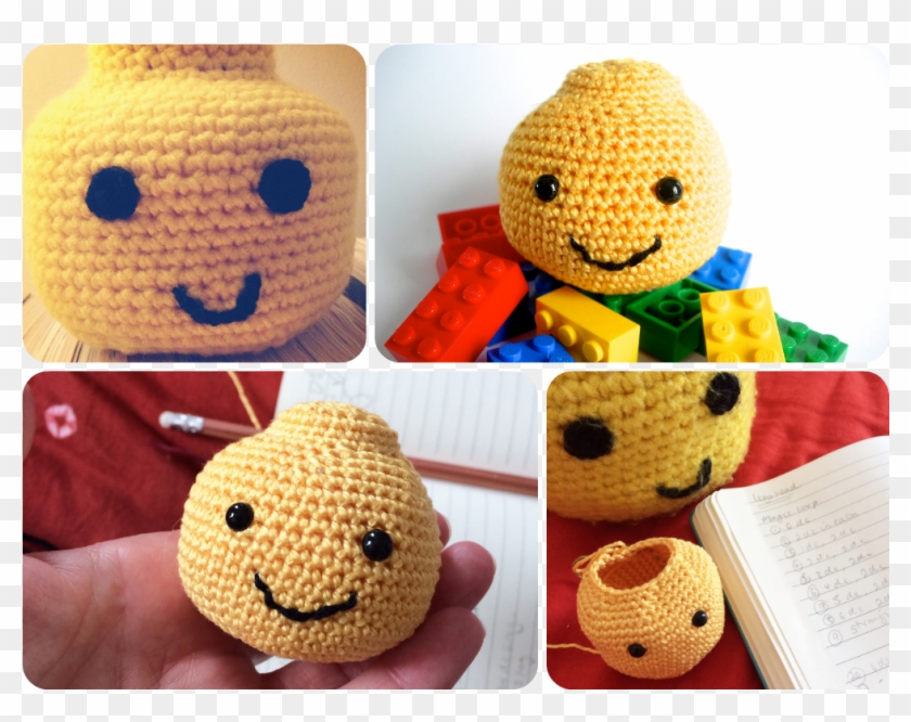 Love Legos Try This Lego Head By Vicki Brown Designs - Lego Crochet Clipart